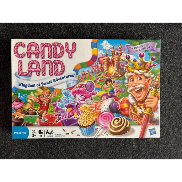 New in package Candy Land Board Game Kingdom Of Sweet Adventures By Hasbro - Picture 1 of 3